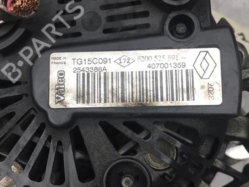 Alternator RENAULT SCÉNIC III (JZ0/1_) 1.5 dCi | BP25580087M7