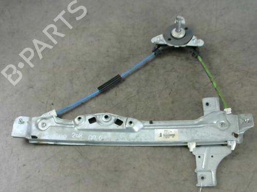 Used Rear left window mechanism PEUGEOT 208 I (CA_, CC_) 1.4 HDi (68 hp) 25583686
