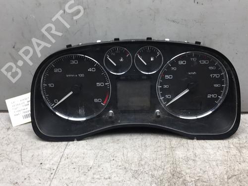 Used Instrument cluster PEUGEOT 307 (3A/C) 1.6 HDi (90 hp) 25570933