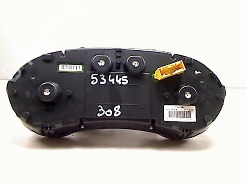 Used Instrument cluster PEUGEOT 308 I (4A_, 4C_) 1.6 HDi (109 hp) 25577818