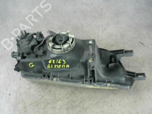 Left headlight NISSAN ALMERA I Hatchback (N15) 1.6 SR, SLX 260601N726