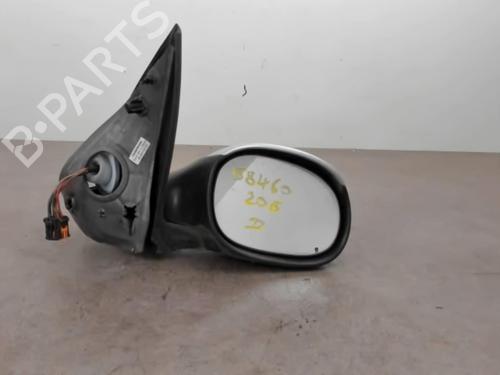 Retrovisor derecho PEUGEOT 206 Hatchback (2A/C) 1.6 16V (109 hp) 25577109