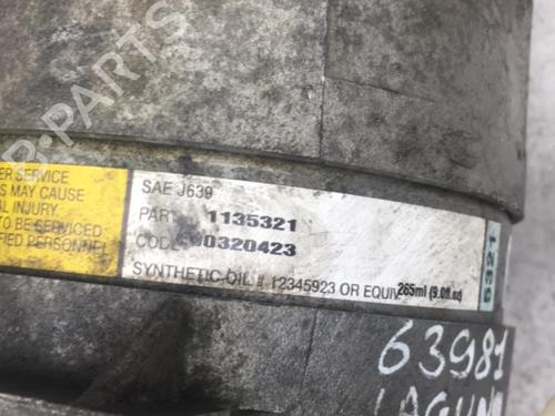 AC compressor RENAULT LAGUNA II (BG0/1_) 1.6 16V (BG1G, BG1H) | BP25532733M34 
