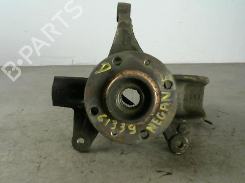 Used Right front steering knuckle RENAULT MEGANE II Coupé-Cabriolet (EM0/1_) 1.9 dCi (120 hp) 25559549