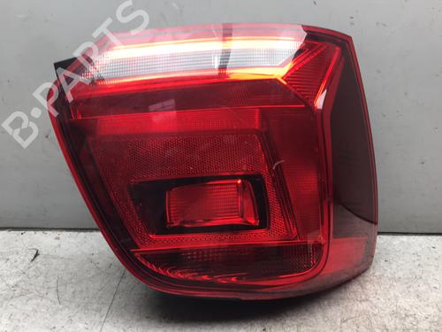 Used Left taillight VW POLO V (6R1, 6C1) 1.2 TSI 16V (90 hp) 25551229