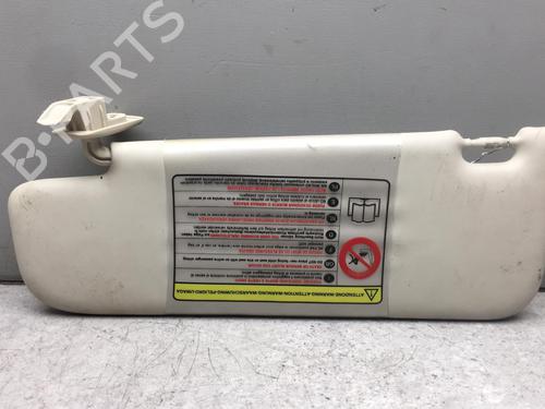 Used Right sun visor FIAT 500 (312_) 1.2 (312AXA1A) (69 hp) 25522216