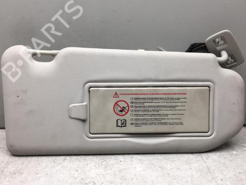 Right sun visor CITROËN C4 II (NC_) 1.6 HDi 90 | BP25522182I2 