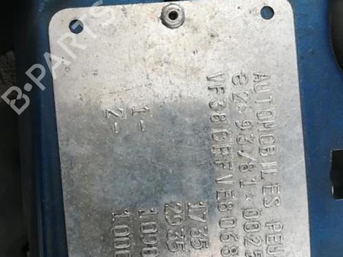 Right front door PEUGEOT 406 Coupe (8C) 2.0 16V | BP25516048C3 