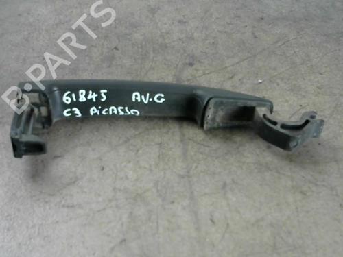 Used Front left exterior door handle CITROËN C3 Picasso (SH_) 1.6 VTi 120 (120 hp) 25555495