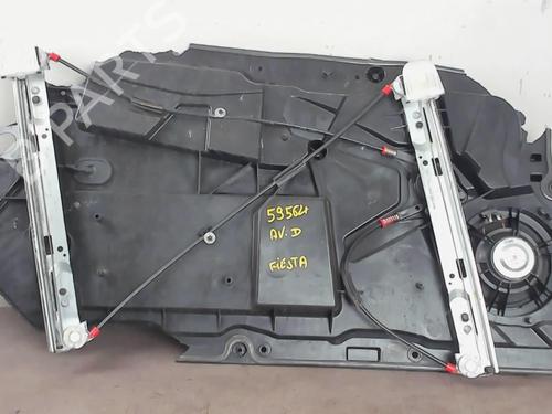 Front right window mechanism FORD FIESTA VI (CB1, CCN) 1.4 TDCi | BP25552435C23 