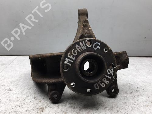 Used Left front steering knuckle Left front steering knuckle RENAULT MEGANE II (BM0/1_, CM0/1_) 1.6 16V (BM0C, CM0C) (113 hp) 25534315 25534315
