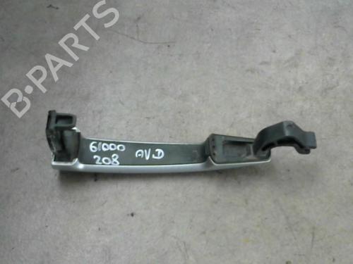 Used Front right exterior door handle PEUGEOT 208 I (CA_, CC_) 1.4 HDi (68 hp) 25583694