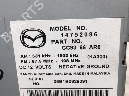 Radio MAZDA 5 (CR) 2.0 CD (CR19) | BP25576089E6 