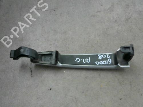 Used Rear left exterior door handle PEUGEOT 208 I (CA_, CC_) 1.4 HDi (68 hp) 25583695