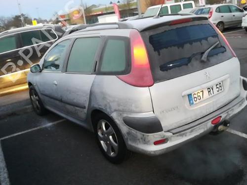 Tailgate lock PEUGEOT 206 Hatchback (2A/C) 2.0 HDI 90 | BP25532891C101 