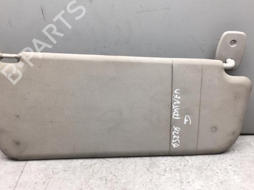 Used Right sun visor PEUGEOT PARTNER Box Body/MPV 1.6 HDi (75 hp) 25585120