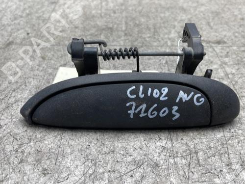 Used Front left exterior door handle RENAULT CLIO II (BB_, CB_) 1.2 (BB0A, BB0F, BB10, BB1K, BB28, BB2D, BB2H, CB0A,... (58 hp) 25572755