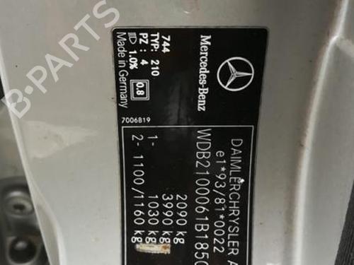 Used Parts MERCEDES-BENZ E-CLASS (W210) E 220 CDI (210.006) 2496011
