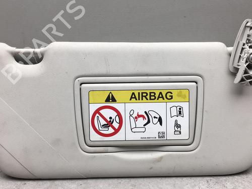 Right sun visor FORD FIESTA VII (HJ, HF) 1.1 Ti-VCT | BP25559896I2 - Image 2