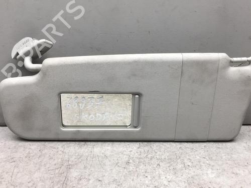 Used Left sun visor SKODA OCTAVIA II Combi (1Z5) 1.6 TDI (105 hp) 25575988