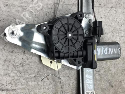 Rear left window mechanism DACIA SANDERO II 1.5 Blue dCi 95 (B8JL) | BP25551451C24 