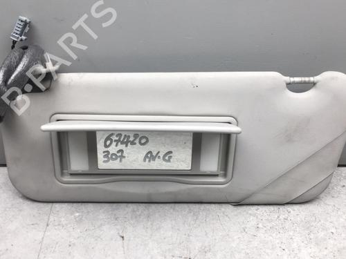 Left sun visor PEUGEOT 307 Break (3E) 1.6 HDi | BP25535196I1 - Image 3