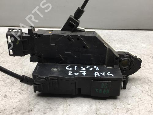 Front left lock PEUGEOT 207 (WA_, WC_) 1.4 HDi | BP25560064C98 