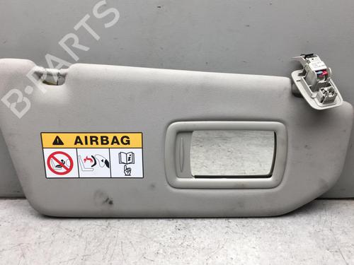 Used Right sun visor RENAULT GRAND SCÉNIC III (JZ0/1_) 1.6 dCi (JZ00, JZ12) (130 hp) 25581023