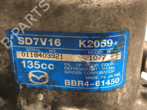 AC compressor MAZDA 3 (BL) 1.6 MZ-CD (BL14) | BP25520080M34