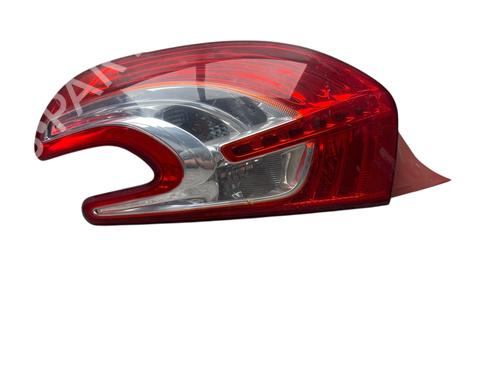 Used Left taillight PEUGEOT 208 I (CA_, CC_) 1.4 HDi (68 hp) 27376607
