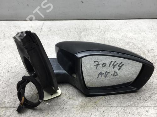 Right mirror VW POLO V (6R1, 6C1) 1.6 TDI | BP25570505C27 