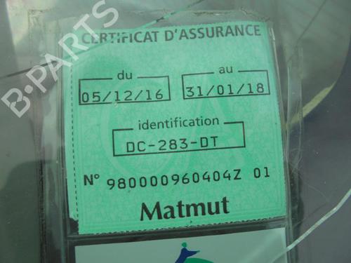 Right front door RENAULT MEGANE II (BM0/1_, CM0/1_) 1.5 dCi (BM1E, CM1E) | BP25577955C3 
