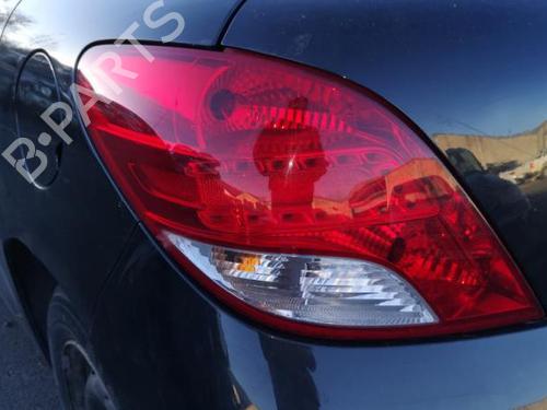 Front left exterior door handle PEUGEOT 207 (WA_, WC_) 1.4 HDi | BP25555501C128 