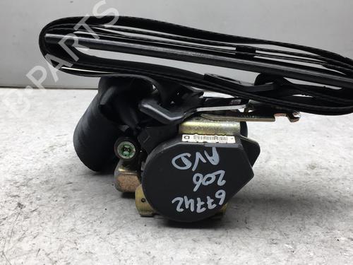 Used Front right seatbelt Front right seatbelt PEUGEOT 206 CC (2D) 1.6 16V (2DNFUF, 2DNFUR) (109 hp) 25557617 25557617