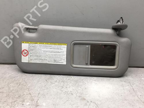 Used Right sun visor Right sun visor TOYOTA YARIS (_P9_) 1.4 D-4D (NLP90_, NLP90R) (90 hp) 25584626 25584626