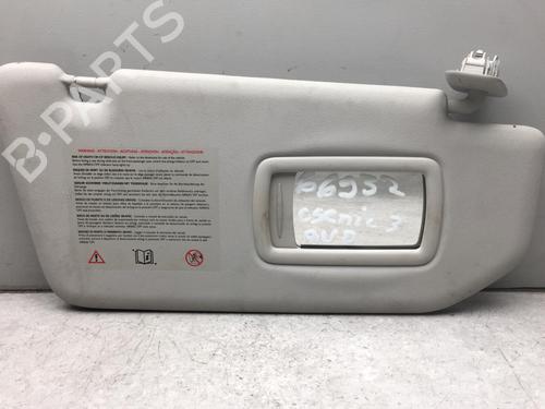 Used Right sun visor Right sun visor RENAULT SCÉNIC III (JZ0/1_) 1.5 dCi (110 hp) 25534814 25534814