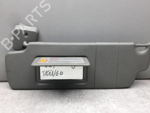 Used Left sun visor Left sun visor RENAULT TWINGO I (C06_) 1.2 (C066, C068) (58 hp) 25515600 25515600