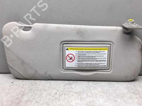Right sun visor PEUGEOT 207 (WA_, WC_) 1.4 16V | BP25551256I2 