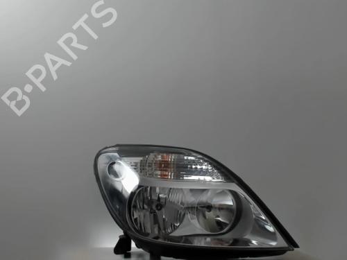 Højre forlygte RENAULT SCÉNIC I MPV (JA0/1_, FA0_) 1.9 dCi (JA05, JA1F) (102 hp) 25577592