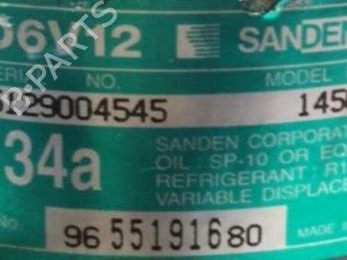 AC compressor PEUGEOT 1007 (KM_) 1.4 HDi | BP25581909M34 - Image 3