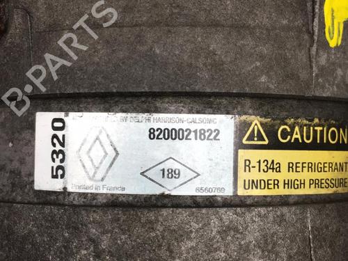 AC compressor RENAULT LAGUNA II (BG0/1_) 1.8 16V (BG04, BG0B, BG0C, BG0V) | BP25551233M34 