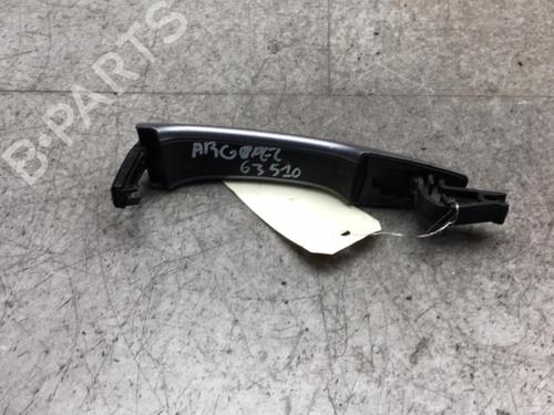 Rear left exterior door handle OPEL CROSSLAND X / CROSSLAND (P17, P2QO) 1.5 Turbo D (75) | BP25542245C130 