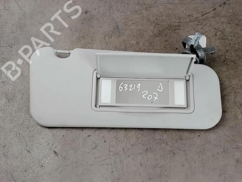 Right sun visor PEUGEOT 207 (WA_, WC_) 1.6 HDi | BP25554936I2 