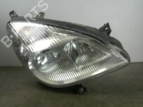 Højre forlygte CITROËN C5 I (DC_) 2.2 HDi (DC4HXB, DC4HXE) (133 hp) 25523971