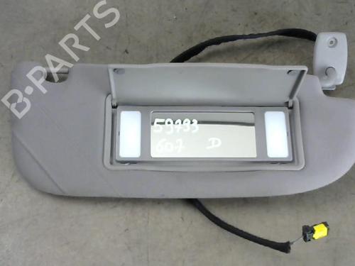 Used Right sun visor PEUGEOT 607 (9D, 9U) 2.7 HDi 24V (204 hp) 25552503