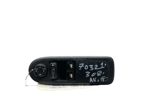 Used Left front window switch PEUGEOT 308 SW I (4E_, 4H_) 1.6 HDi (109 hp) 25543011