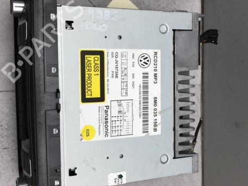 Used Radio Radio VW POLO V (6R1, 6C1) 1.2 (70 hp) 25525468 25525468