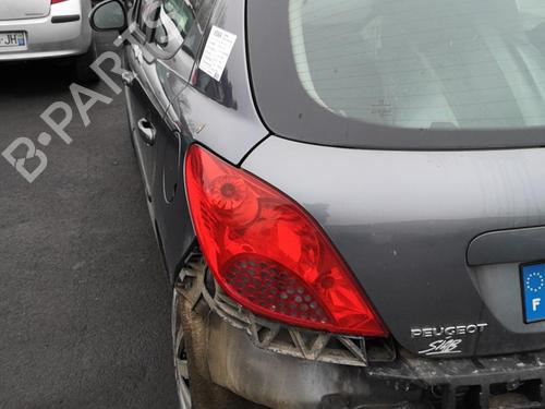 Steering column stalk PEUGEOT 207 (WA_, WC_) 1.4 HDi | BP25534363I23 