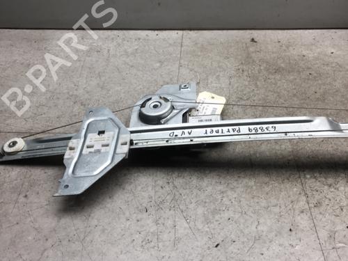Used Front right window mechanism PEUGEOT PARTNER Box Body/MPV 1.6 HDi (90 hp) 25510699