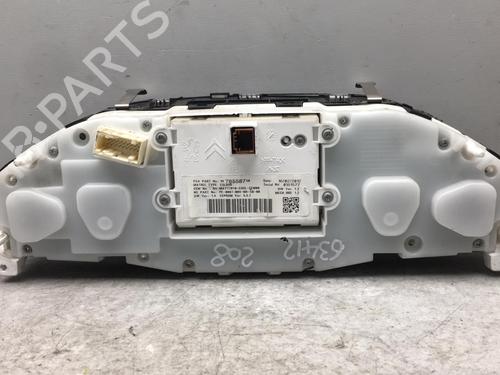 Instrument cluster PEUGEOT 208 I (CA_, CC_) 1.4 HDi | BP25525292C47